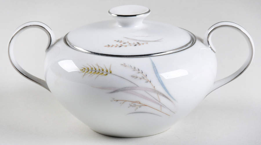 Country Lane Sugar Bowl & Lid by Meito-1