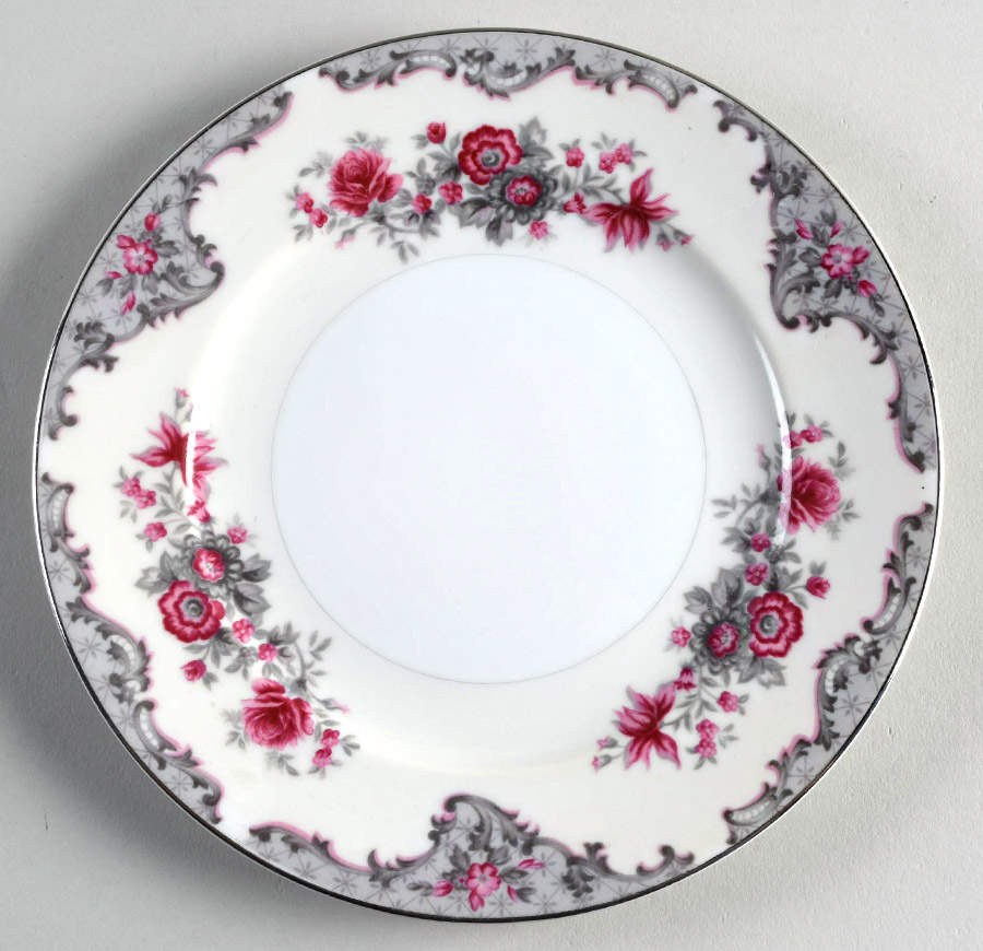 Corsage Salad Plate by Meito-1