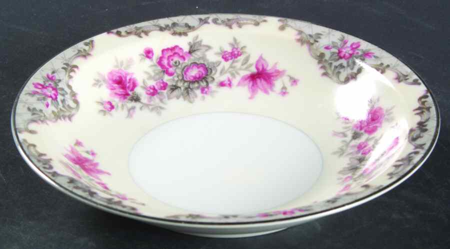 Corsage Rim Fruit/Dessert (Sauce) Bowl by Meito-1