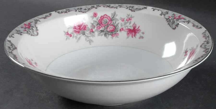Corsage 9" Round Vegetable Bowl by Meito-1