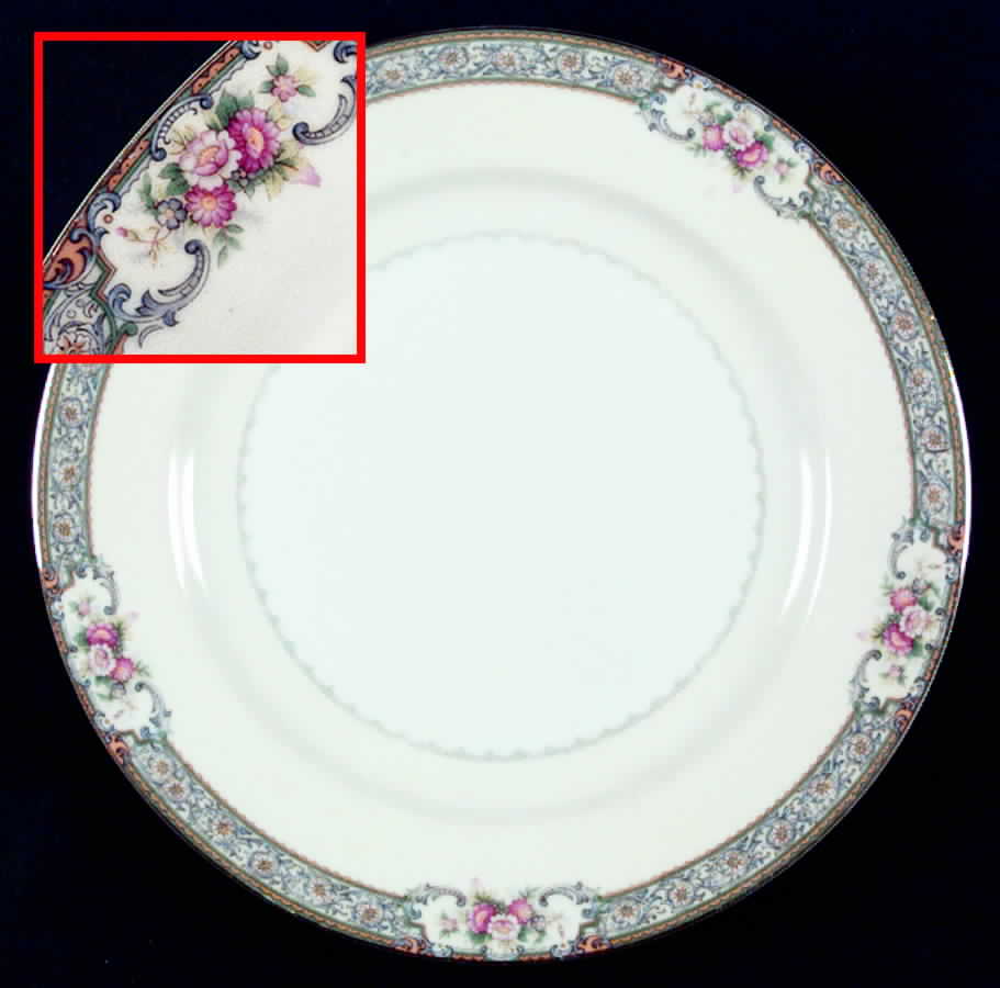 Countess Dinner Plate by Meito-1