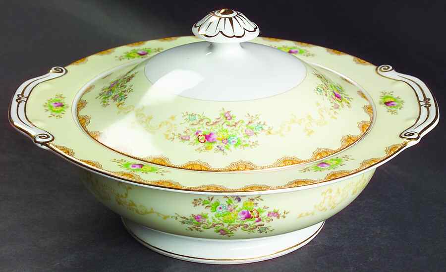 Dalton Round Covered Vegetable by Meito-1