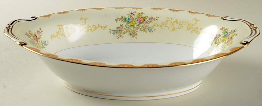 Dalton 11" Oval Vegetable Bowl by Meito-1
