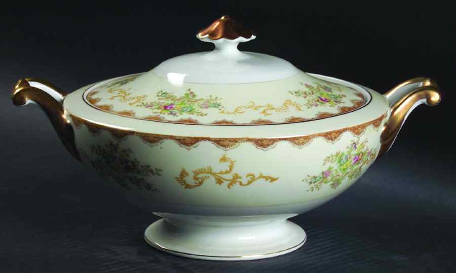 Dalton Round Covered Vegetable by Meito-1