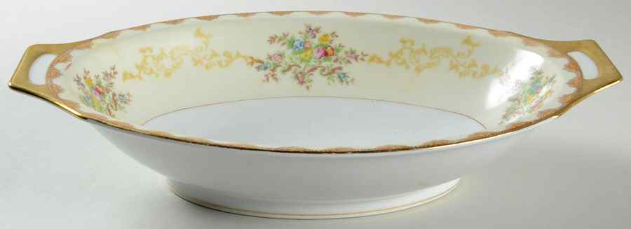 Dalton 11" Oval Vegetable Bowl by Meito-1