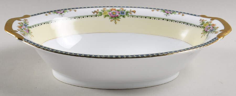 Delano 11" Oval Vegetable Bowl by Meito-1