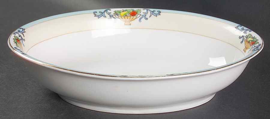 Delphi 8" Oval Vegetable Bowl by Meito-1