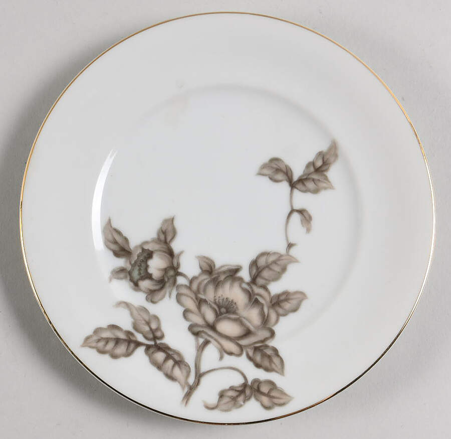 Desert Rose Bread & Butter Plate by Meito-1