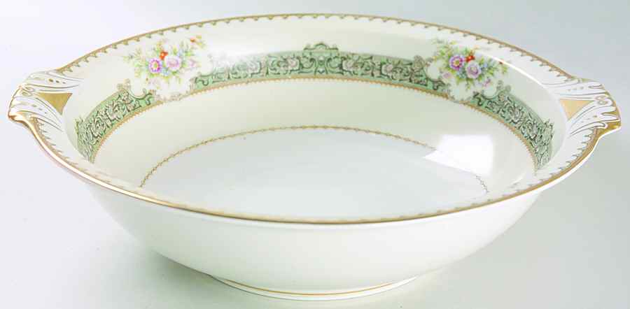 Dexter (Empire Shape) 10" Round Vegetable Bowl by Meito-1