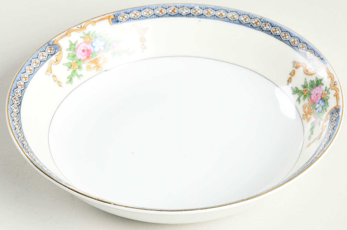 Dolores (Gold Trim) Fruit/Dessert (Sauce) Bowl by Meito-1