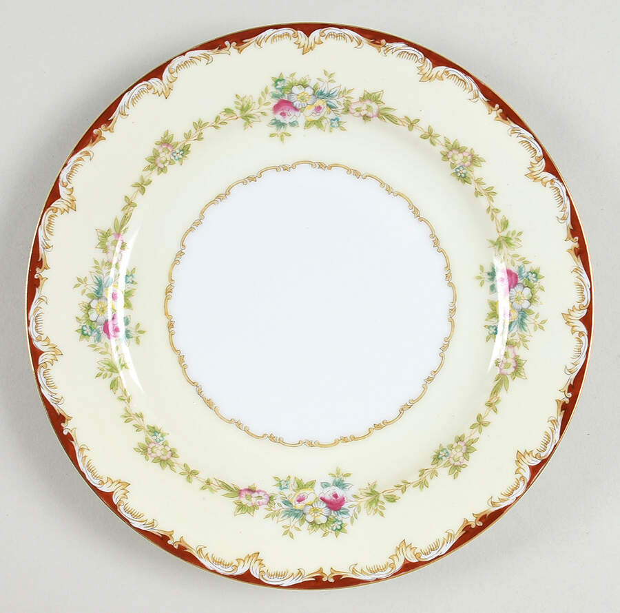 Dubarry Luncheon Plate by Meito-1