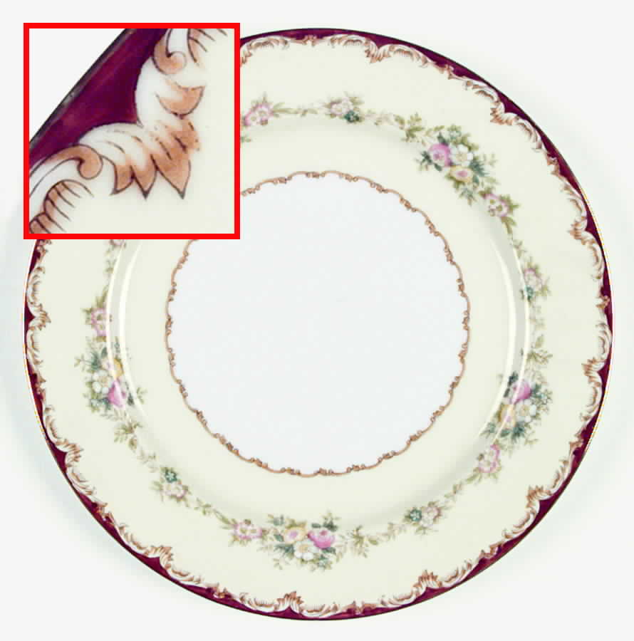 Dubarry Dinner Plate by Meito-1