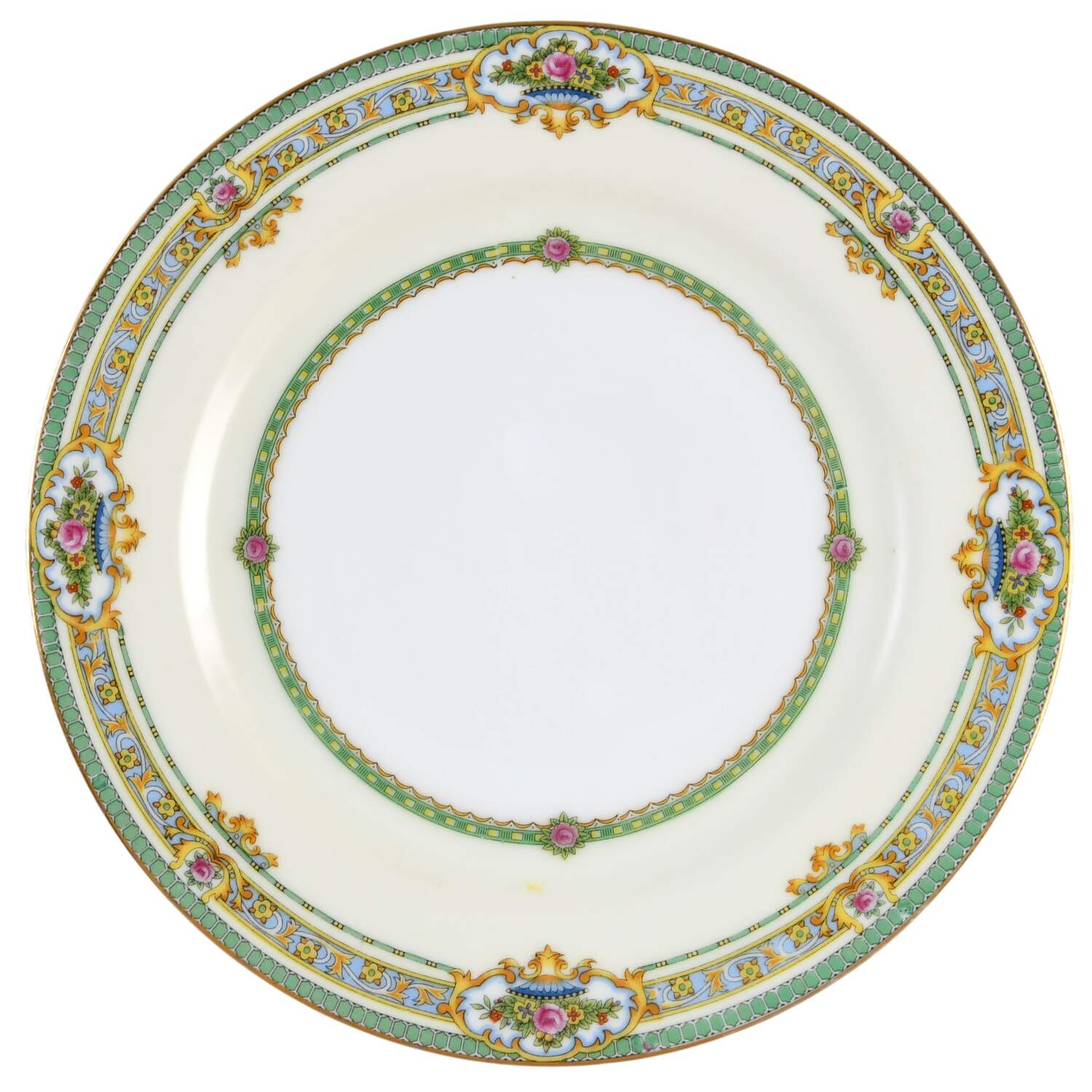 Dublin (Floral Urns) Salad Plate by Meito-1