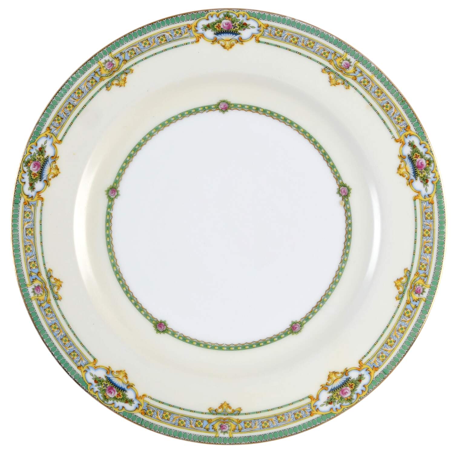 Dublin (Floral Urns) Dinner Plate by Meito-1