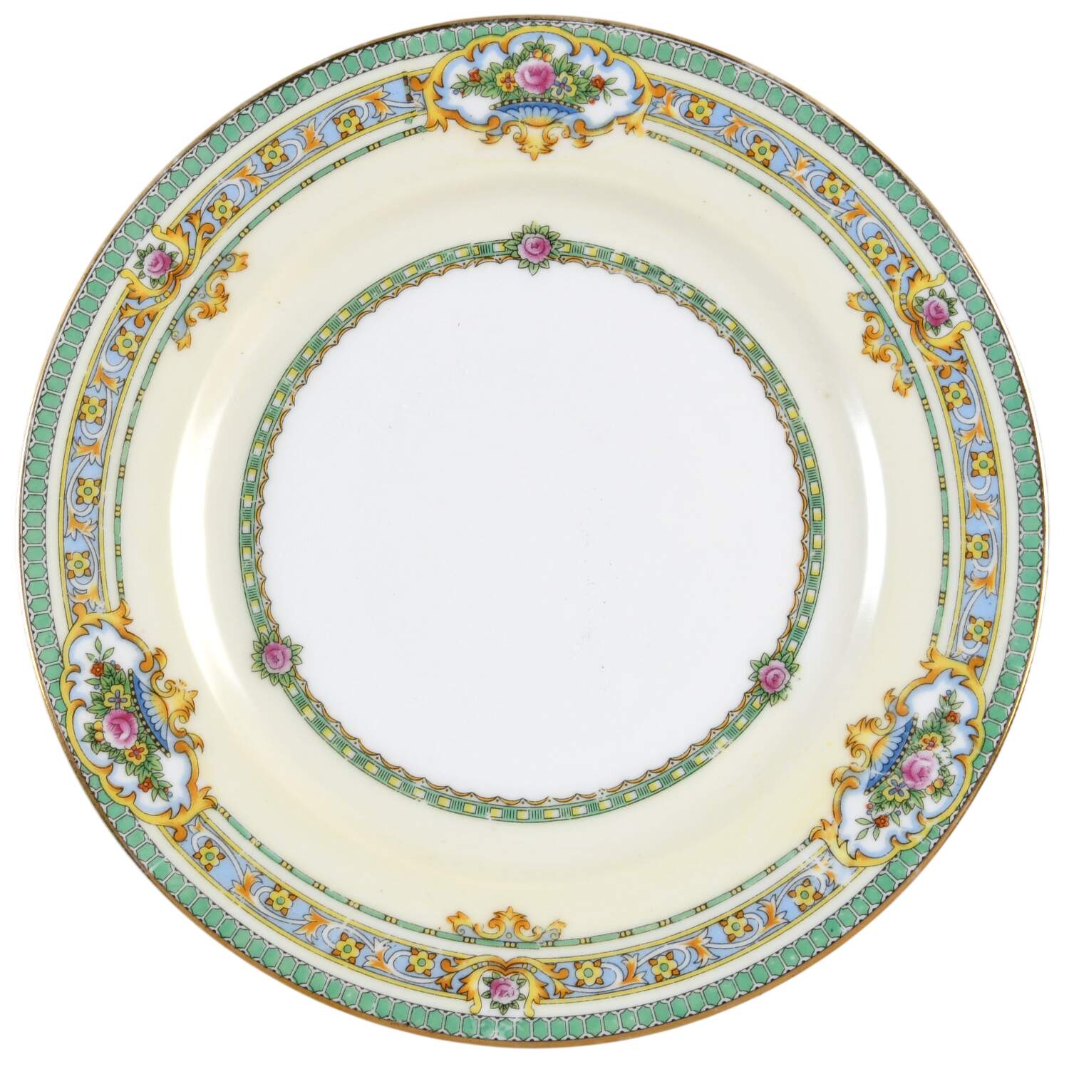 Dublin (Floral Urns) Bread & Butter Plate by Meito-1