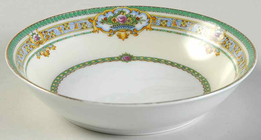 Dublin (Floral Urns) Fruit/Dessert (Sauce) Bowl by Meito-1
