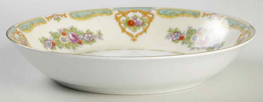 Dublin (Floral Sprays) Coupe Soup Bowl by Meito-1