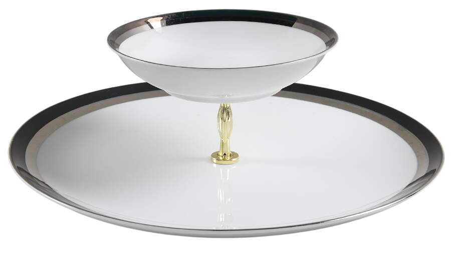 Duchess 3 1/4"-3 7/8" Chip & Dip/Veg Set 2 Pce (DP/FR) HC by Meito-1