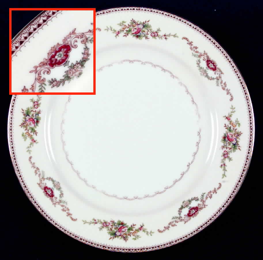 Duke Dinner Plate by Meito-1