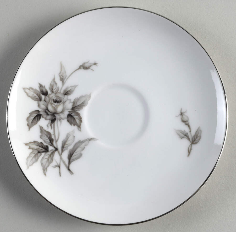 Dusk Rose Saucer by Meito-1