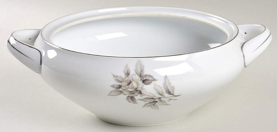 Dusk Rose Round Vegetable No Lid by Meito-1