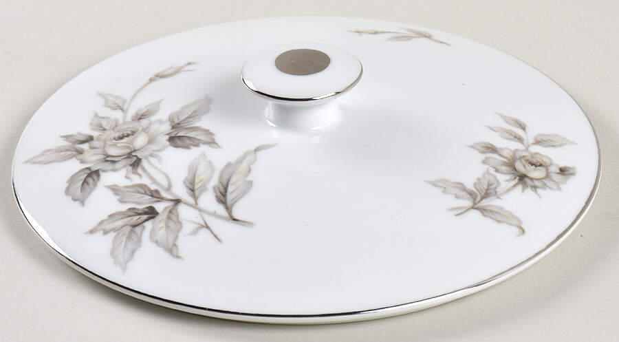 Dusk Rose Lid for Round Vegetable by Meito-1