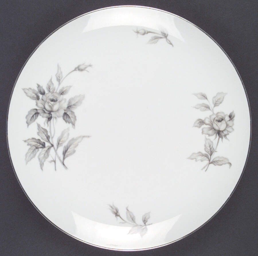 Dusk Rose Dinner Plate by Meito-1