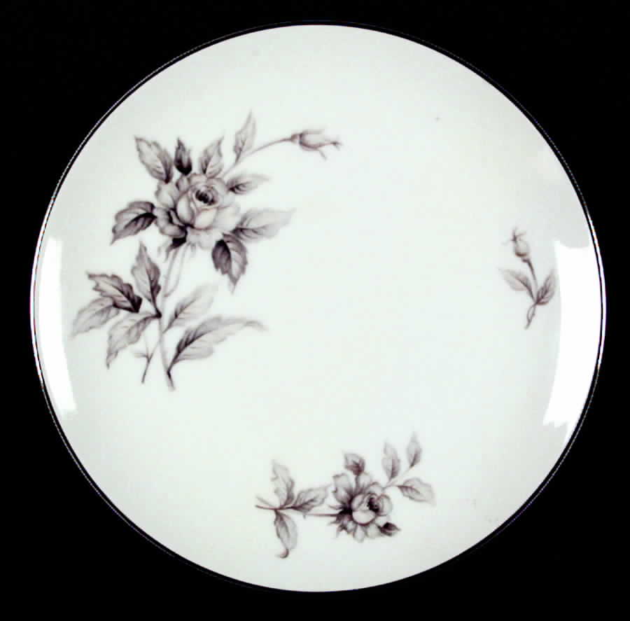 Dusk Rose Salad Plate by Meito-1