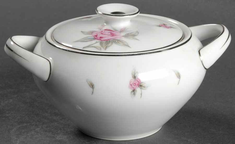 Engagement Sugar Bowl & Lid by Meito-1