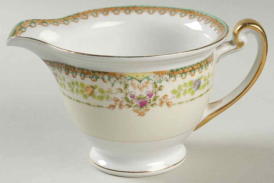 Fantasy (Multicolor Flowers) Creamer by Meito-1