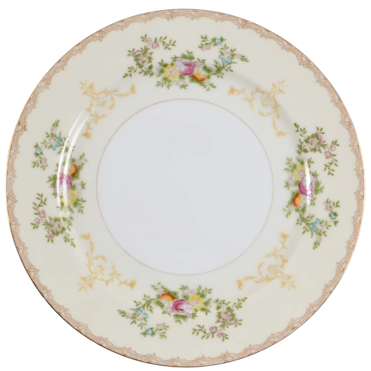 Flora Luncheon Plate by Meito-1