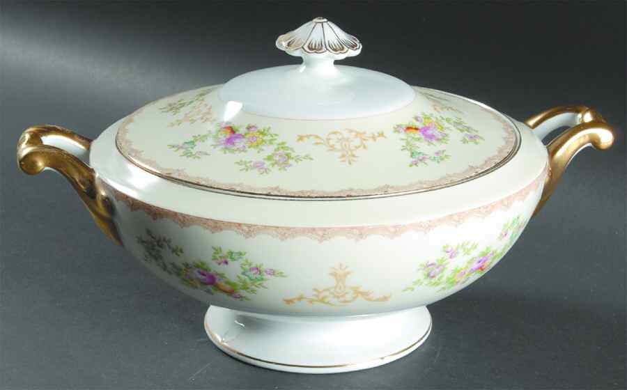 Flora Round Covered Vegetable by Meito-1