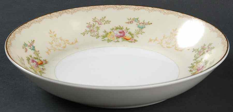 Flora Coupe Soup Bowl by Meito-1