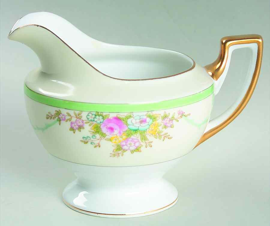 Formal Garden Creamer by Meito-1