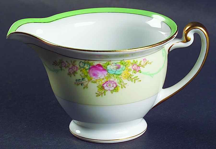 Formal Garden Creamer by Meito-1