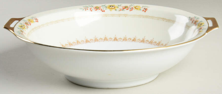 Fonda 9" Round Vegetable Bowl by Meito-1