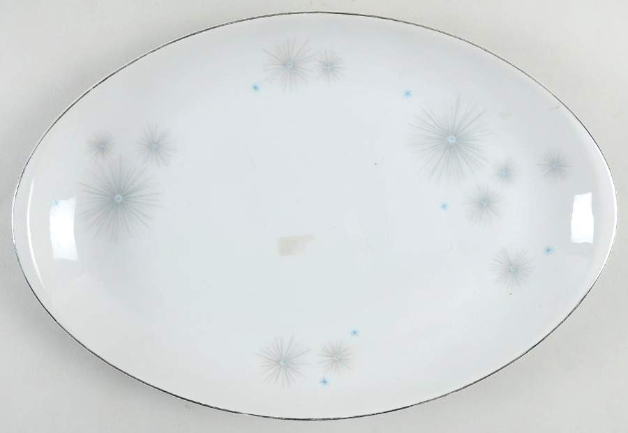 Galaxie 11" Oval Serving Platter by Meito-1