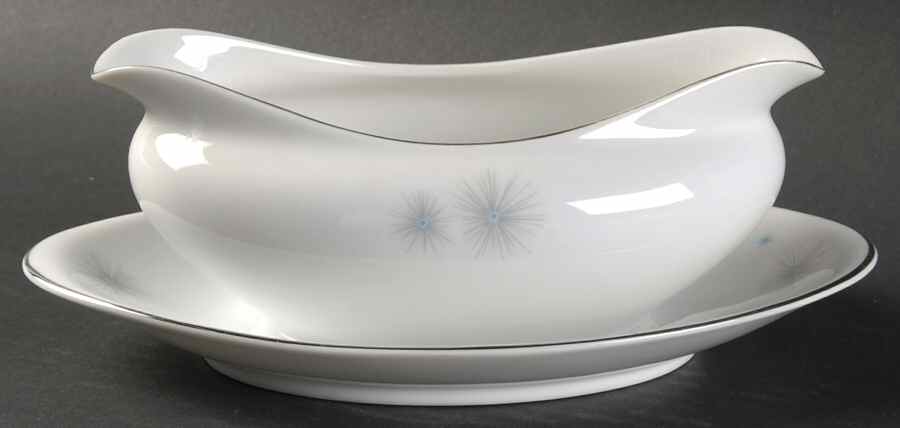 Galaxie Gravy Boat with Attached Underplate by Meito-1