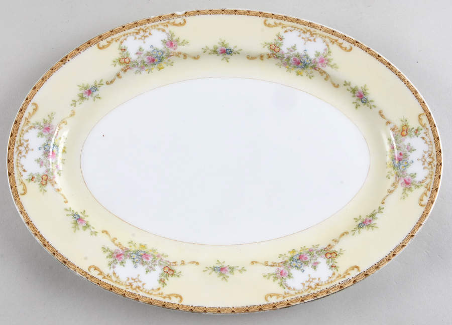 Garland 12" Oval Serving Platter by Meito-1