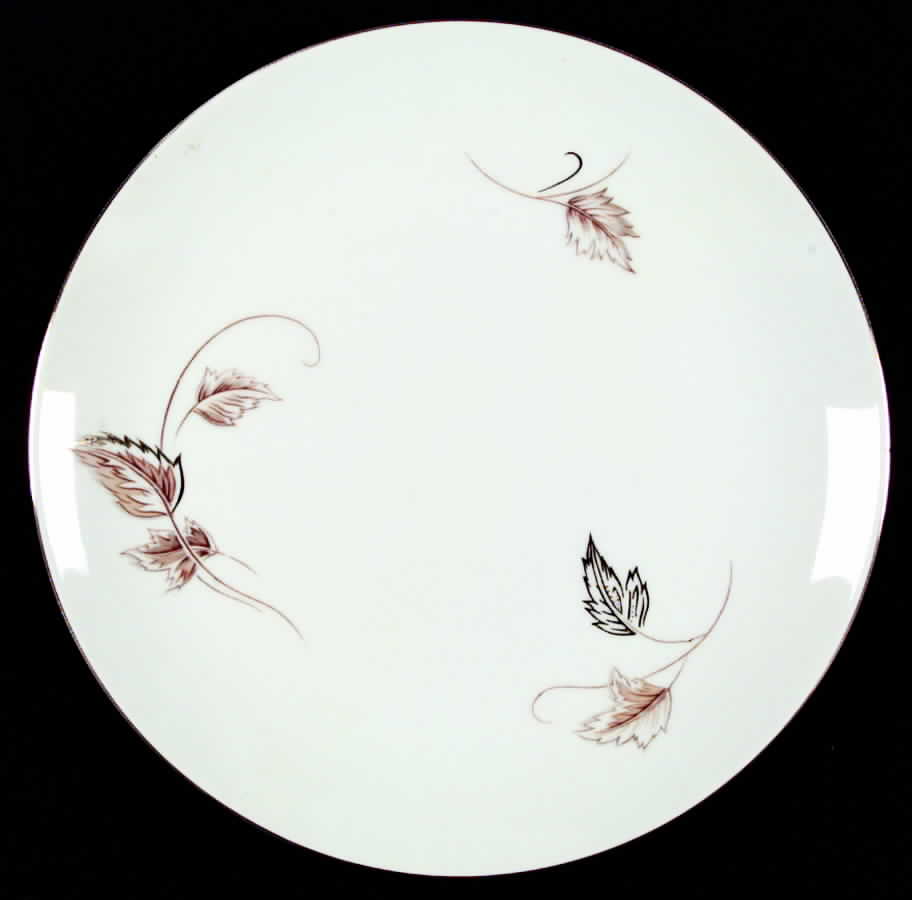 Golden Autumn Dinner Plate by Meito-1
