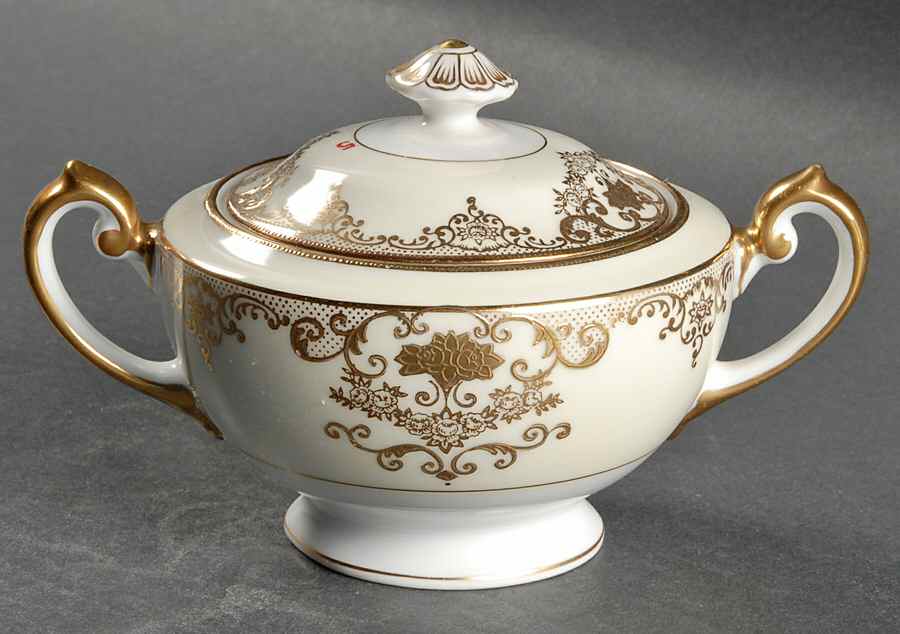 Goldwyn Sugar Bowl & Lid by Meito-1