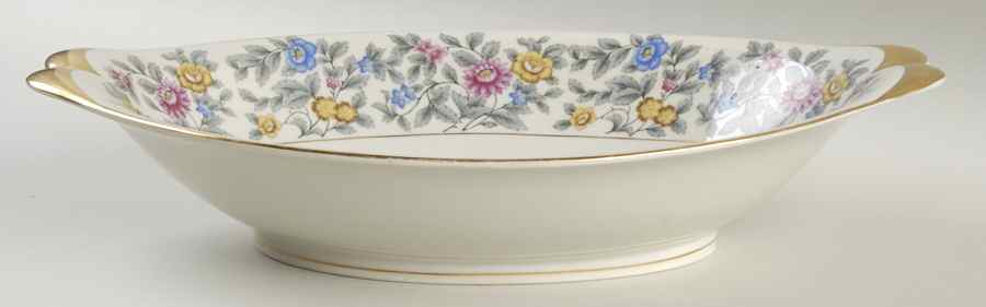Grayson 12" Oval Vegetable Bowl by Meito-1