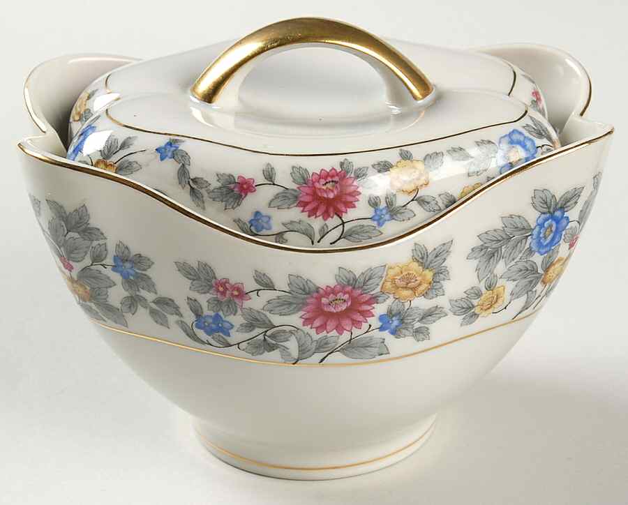 Grayson Sugar Bowl & Lid by Meito-1