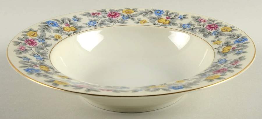 Grayson Rim Soup Bowl by Meito-1