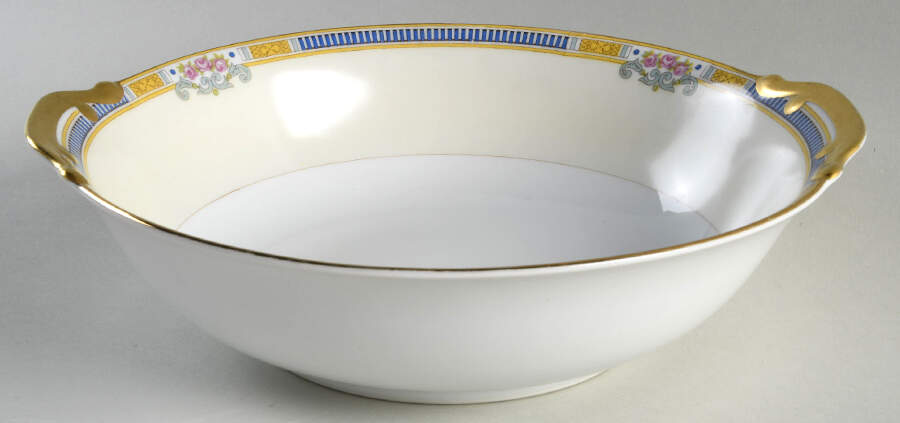 The Hampton 9" Round Vegetable Bowl by Meito-1