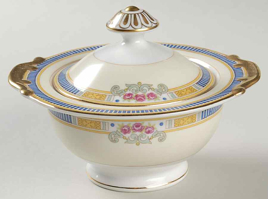 The Hampton Sugar Bowl & Lid by Meito-1