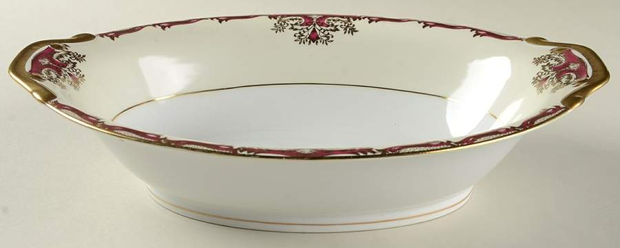 Hampton 11" Oval Vegetable Bowl by Meito-1