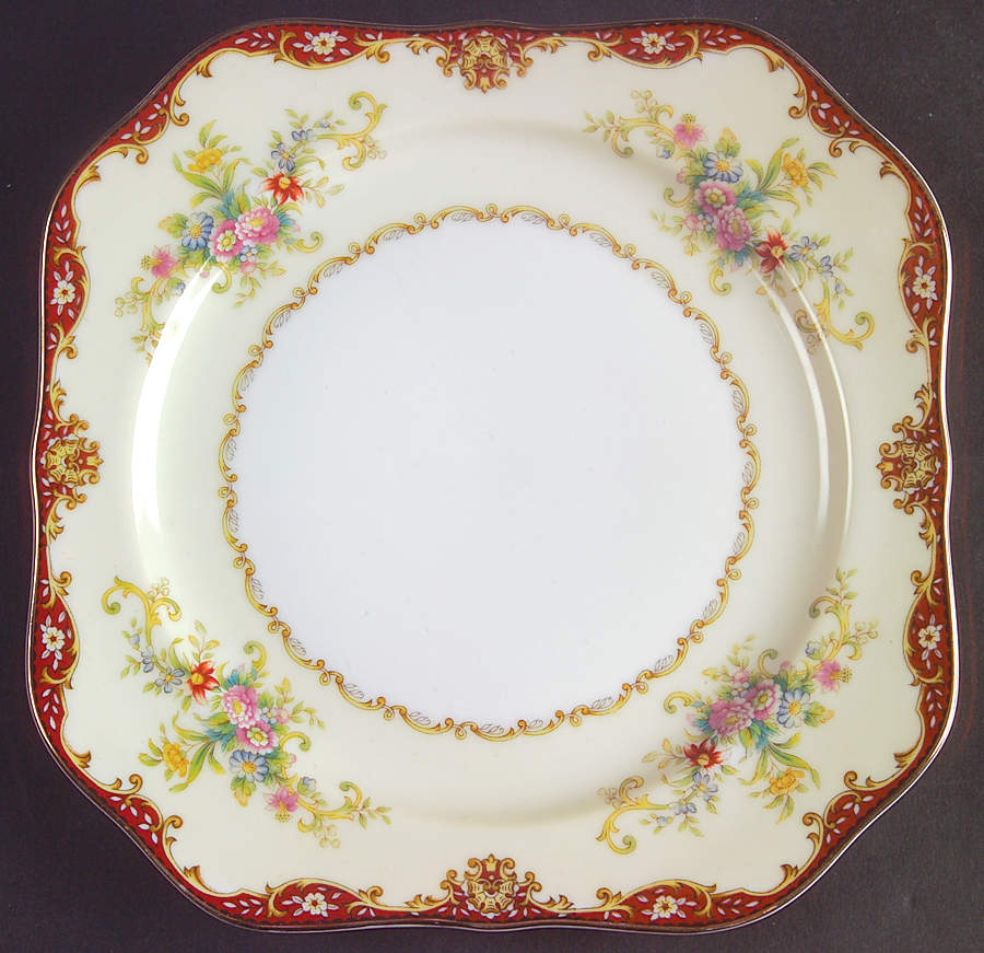 Hanover Square Salad Plate by Meito-1