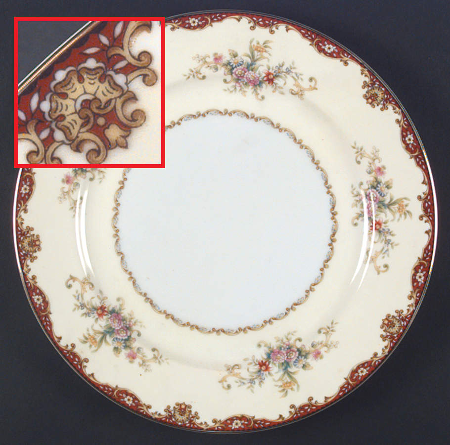 Hanover Dinner Plate by Meito-1