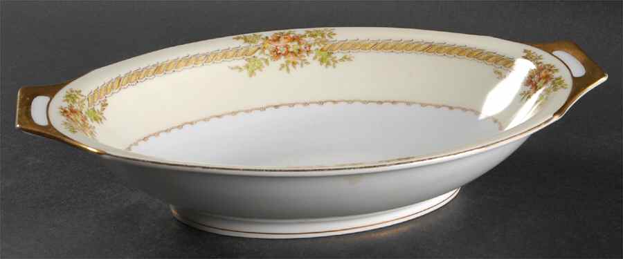 Irving 11" Oval Vegetable Bowl by Meito-1
